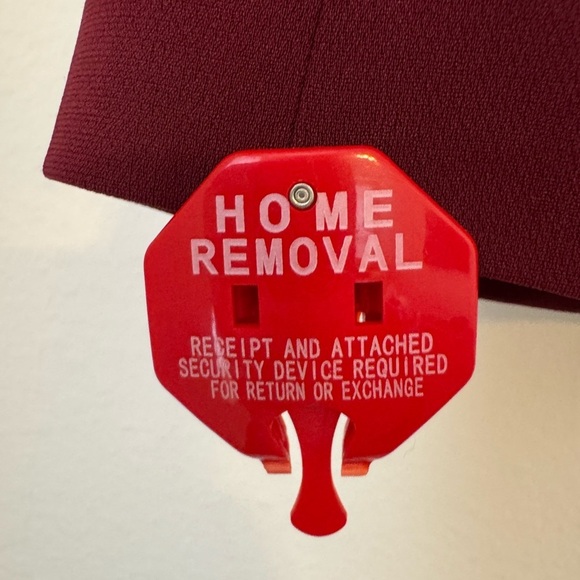 NWT Theory Women's Burgundy “Admiral” Tailored Vest - Picture 5 of 11